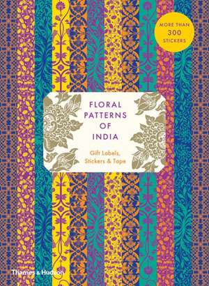 Wilson, H: Floral Patterns of India: Sticker & Tape Book de Henry Wilson