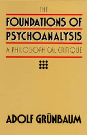 Foundation Psychoanalysis (Paper) de Grunbaum