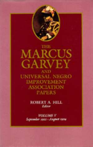 Papers Marcus Garvey V 5 de Hill