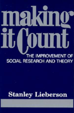 Making it Count (Paper) de Lieberson