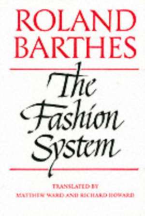 Fashion System de Barthes