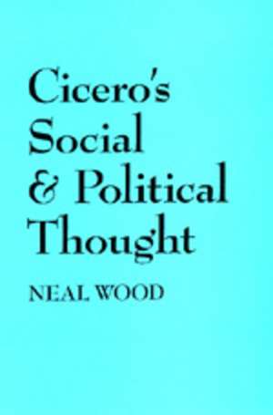 Ciceros Pol Thought (Paper) de Wood