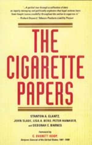 The Cigarette Papers de Stanton A Glantz