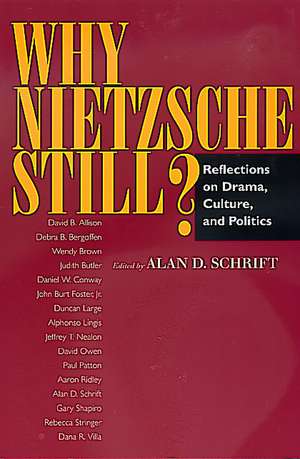 Why Nietzsche Still? – Reflections on Drama, Culture & Politics (Paper) de Alan D Schrift