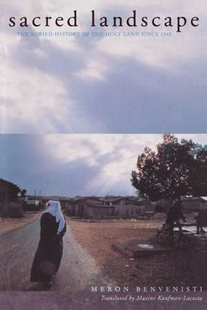 Sacred Landscape de Meron Benvenisti