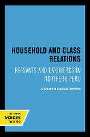 Household and Class Relations de Carmen Diana Deere