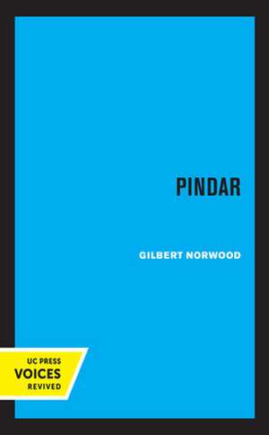 Pindar de Gilbert Norwood