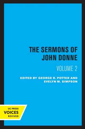 The Sermons of John Donne, Volume II de John Donne