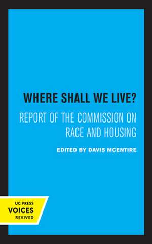 Where Shall We Live? de Davis McEntire