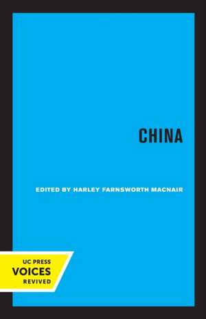 China de Harley Farnswor Macnair