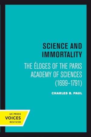 Science and Immortality de Charles B. Paul