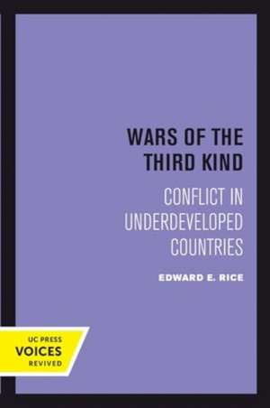 Wars of the Third Kind de Edward E. Rice