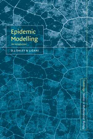 Epidemic Modelling: An Introduction de D. J. Daley