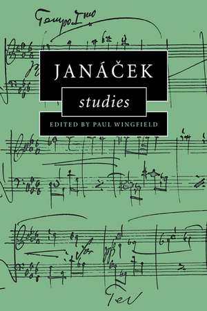 Janácek Studies de Paul Wingfield