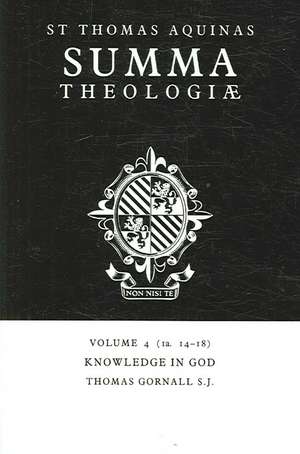 Knowledge in God de Thomas Aquinas