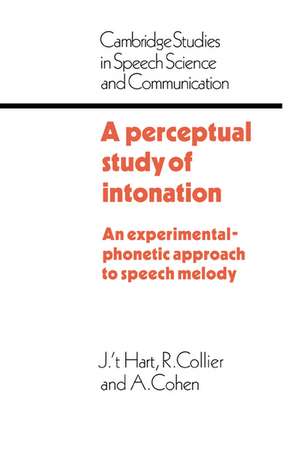 A Perceptual Study of Intonation: An Experimental-Phonetic Approach to Speech Melody de J. T. Hart