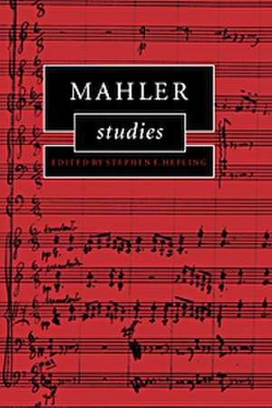 Mahler Studies de Stephen E. Hefling