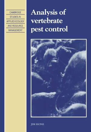 Analysis of Vertebrate Pest Control de Jim Hone