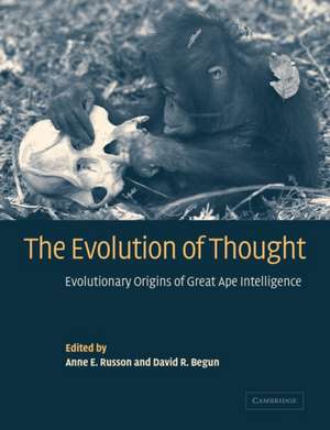 The Evolution of Thought: Evolutionary Origins of Great Ape Intelligence de Anne E. Russon