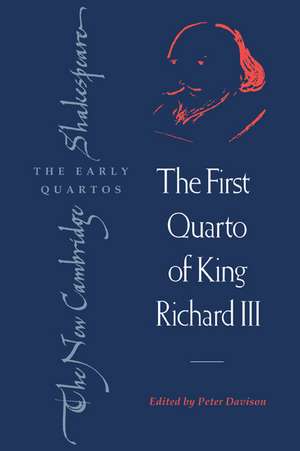 The First Quarto of King Richard III de William Shakespeare