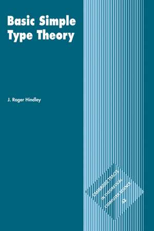 Basic Simple Type Theory de J. Roger Hindley