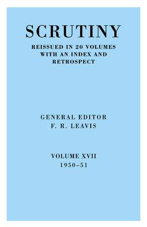 Scrutiny de F. R. Leavis