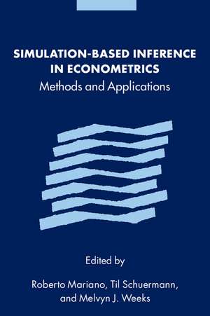 Simulation-based Inference in Econometrics: Methods and Applications de Roberto Mariano