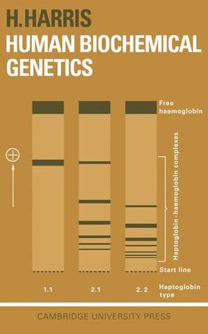 Human Biochemical Genetics de H. Harris