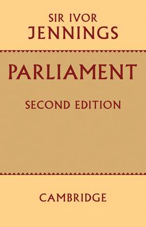 Parliament de Ivor Jennings