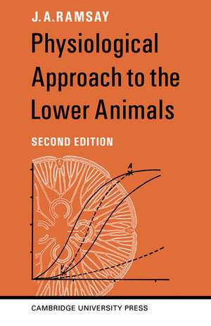 Physiological Approach to the Lower Animals de J. A. Ramsay