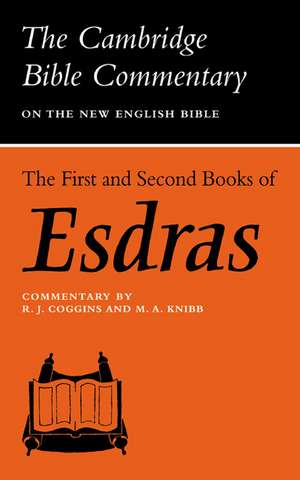 The First and Second Books of Esdras de Richard J. Coggins