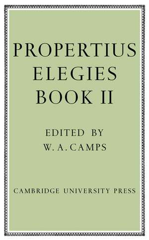 Propertius: Elegies: Book II de Propertius