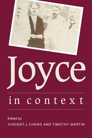 Joyce in Context de Vincent John Cheng