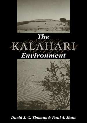 The Kalahari Environment de David Thomas