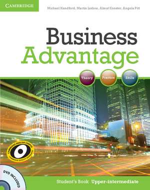 Business Advantage Upper-intermediate Student's Book with DVD de Michael Handford