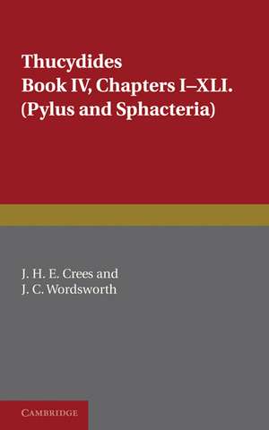 Thucydides Book IV: Chapters I–XLI de Thucydides