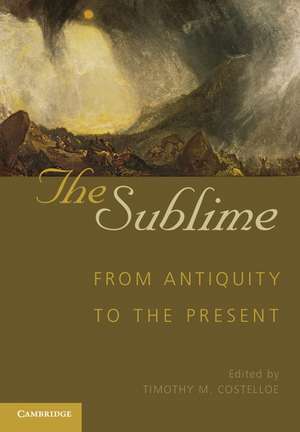 The Sublime: From Antiquity to the Present de Timothy M. Costelloe