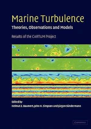 Marine Turbulence: Theories, Observations, and Models de Helmut Z. Baumert