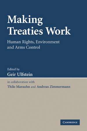 Making Treaties Work: Human Rights, Environment and Arms Control de Geir Ulfstein