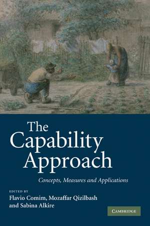 The Capability Approach: Concepts, Measures and Applications de Flavio Comim