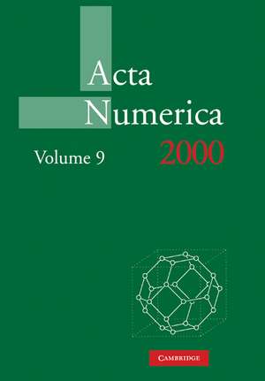 Acta Numerica 2000: Volume 9 de Arieh Iserles