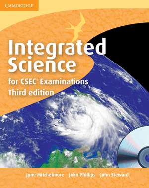 Integrated Science for CSEC® Secondary only Workbook with CD-ROM de June Mitchelmore