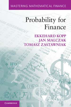 Probability for Finance de Ekkehard Kopp