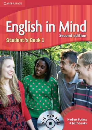 English in Mind Level 1 Student's Book with DVD-ROM de Herbert Puchta