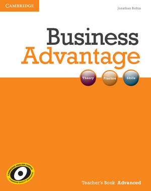 Business Advantage Advanced Teacher's Book de Jonathan Birkin