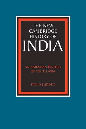 An Agrarian History of South Asia de David Ludden