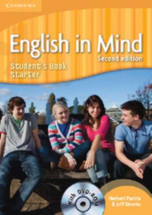 English in Mind Starter Level Student's Book with DVD-ROM de Herbert Puchta