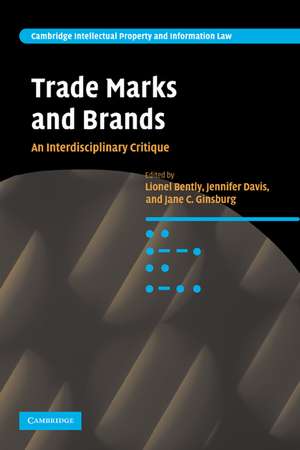 Trade Marks and Brands: An Interdisciplinary Critique de Lionel Bently