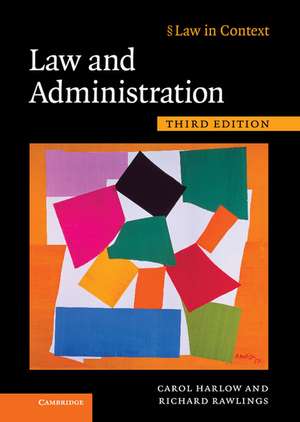 Law and Administration de Carol Harlow