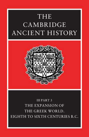 The Cambridge Ancient History de John Boardman